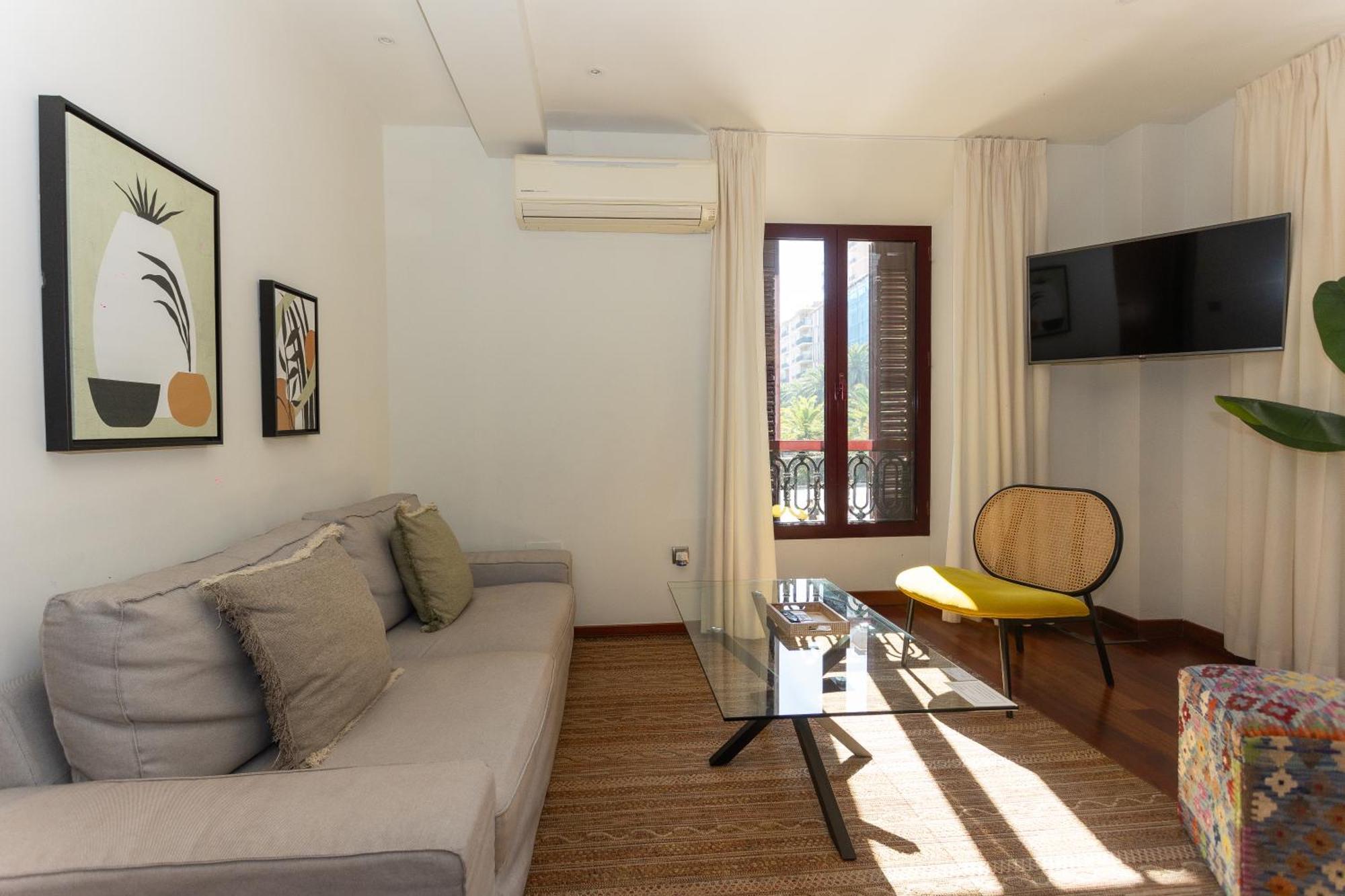 La Casa De La Alameda Appartement Málaga Buitenkant foto