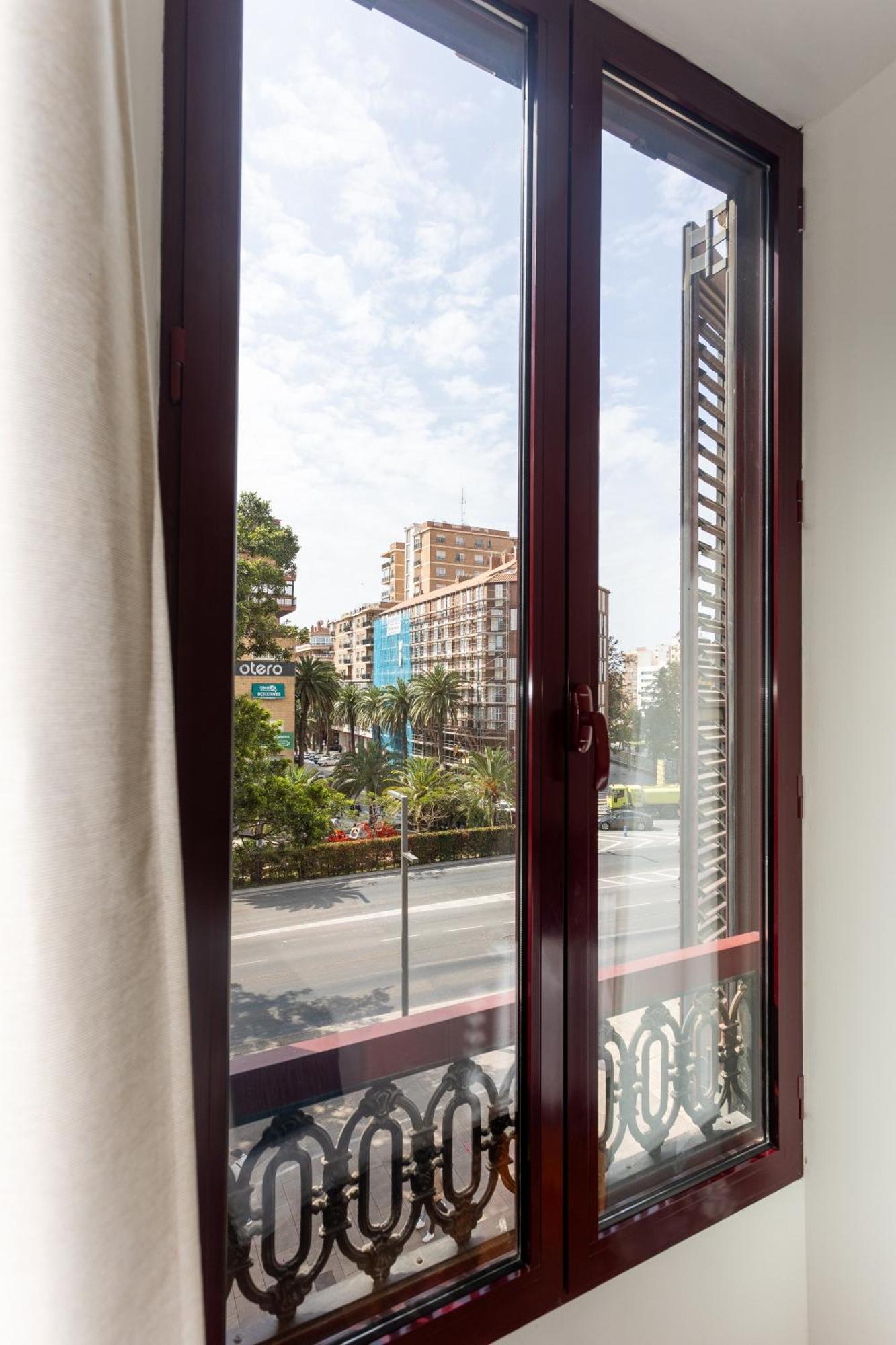 La Casa De La Alameda Appartement Málaga Buitenkant foto
